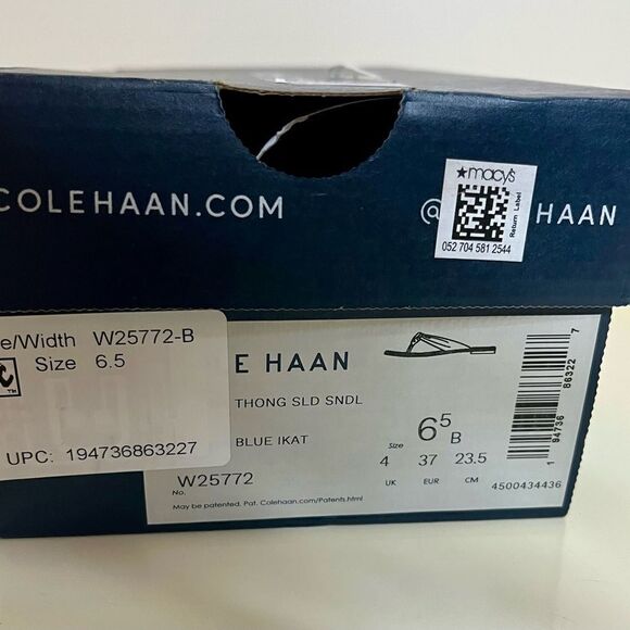 NIB- Cole Haan® Fiona Thong Slide Sandals. -6.5 - Picture 4 of 6